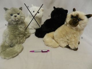 Obrázek z Kočka sedící, plyš 26cm 