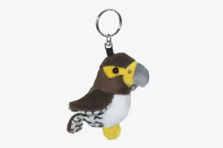 Obrázek z Klíčenka sokol bílý plyš 14cm (12) 