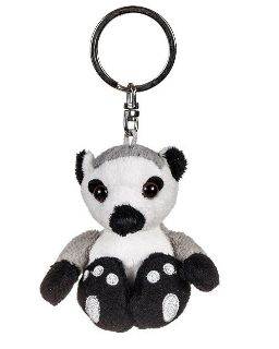 Obrázek z Klíčenka lemur plyš 6cm(12) 