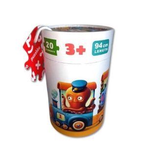 Obrázek z Naučné puzzle 20 dílků - vlak 94cm 