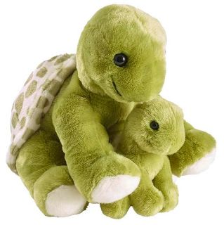 Obrázek z Želva s mládětem plyš 24cm 