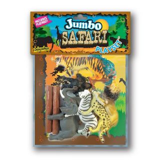 Obrázek z Zvířátka safari plast v sáčku 33x21cm (12) 