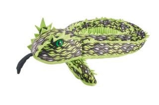 Obrázek z Had zmije růžkatá zelená plyš 137cm 