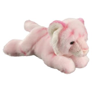 Obrázek z Tygr růžový ležící plyš 24cm 