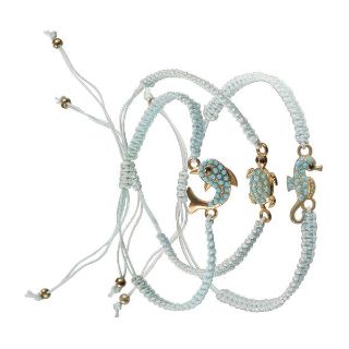 Obrázek z Náramek mořská zvířátka tyrkysový, 3dr (12) 