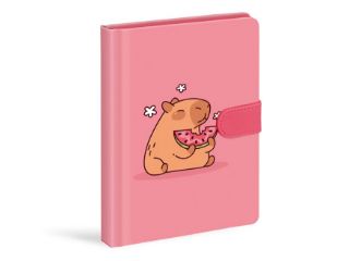 Obrázek z Blok s magnetem 13x19cm kapybara, 120l/linka 