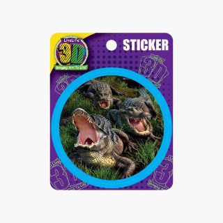 Obrázek z Nálepka 3D 9x11cm - krokodýl 