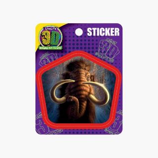 Obrázek z Nálepka 3D 9x11cm - mamut 