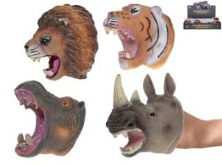 Obrázek z Maňásek safari prstový 8,5-10,5cm, 4dr (12) 